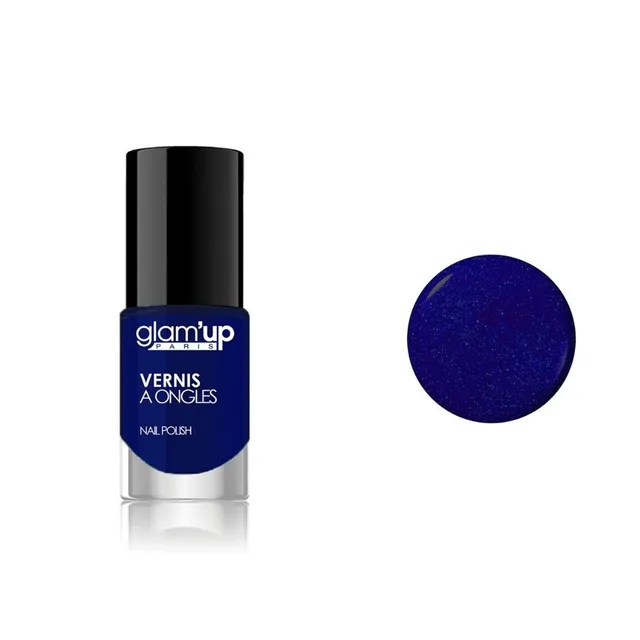 GLAM'UP Les Ongles Vernis à Ongles Royal Blue bleu brillant