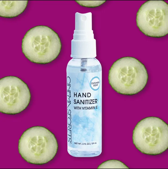 Cinema Secrets gel désinfectant mains 2oz alcool 70%