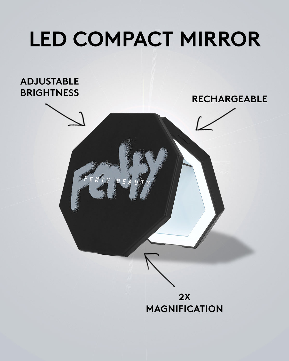 Fenty Beauty LED Compact Mirror miroir compact lumineux