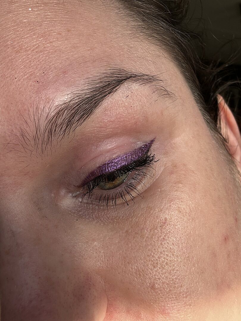 Fenty Beauty Glitty Lid Eyeliner liquide Ritzy Rose métal