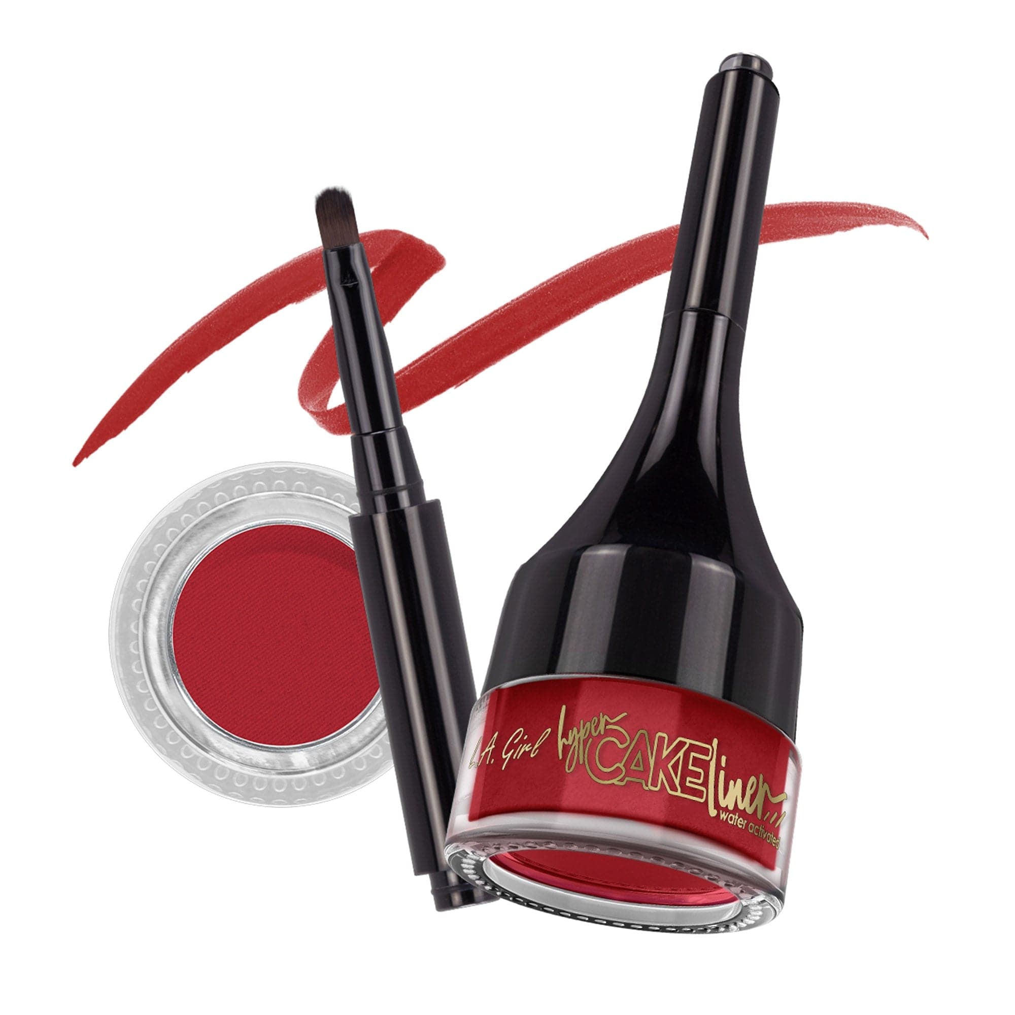 L.A. Girl Eyeliner Hyper Cake liner yeux Smoked Out Black GPP21