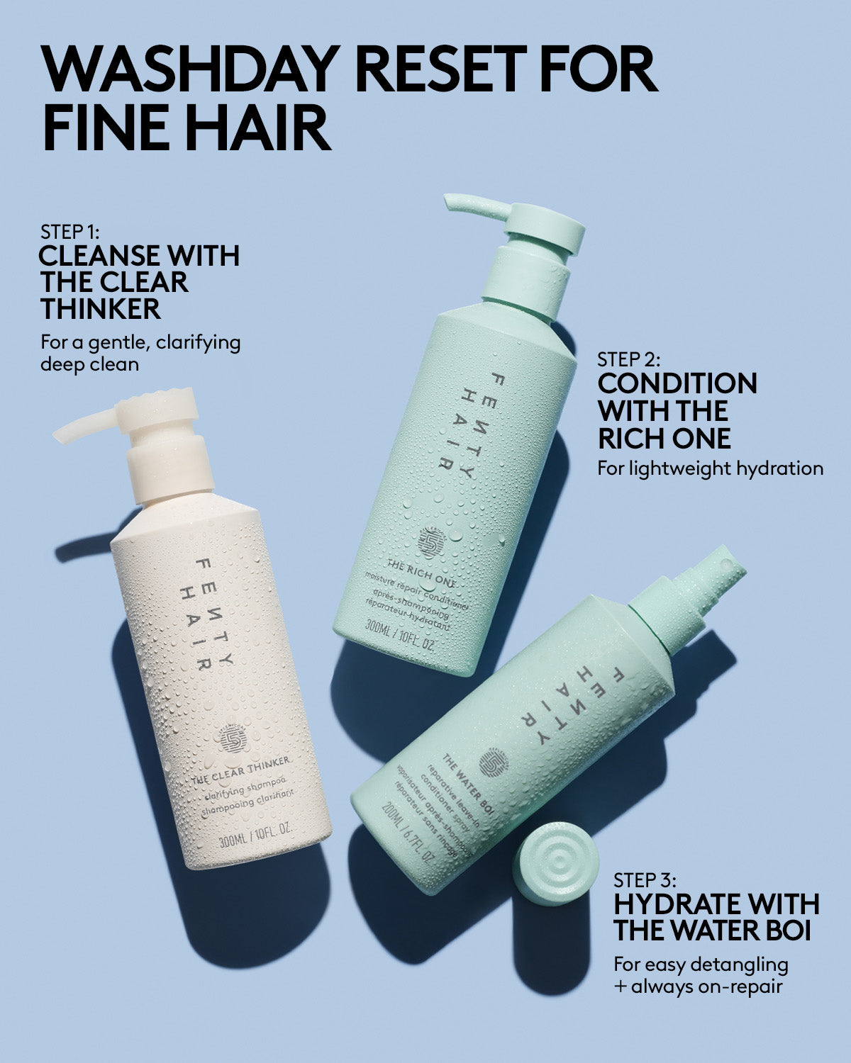 Fenty Beauty Shampoo The Clear Thinker Shampooing Clarifiant Standard