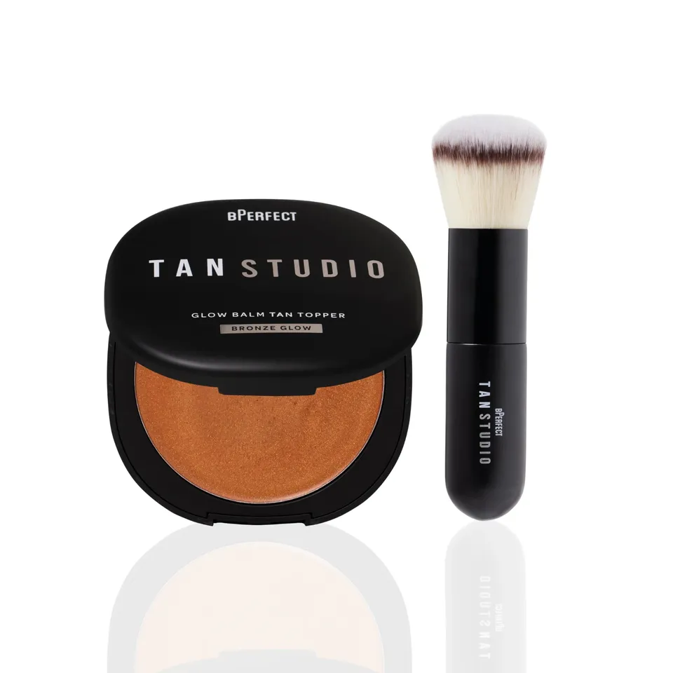 Be Perfect Tan Studio Glow Duo baume + pinceau éclat