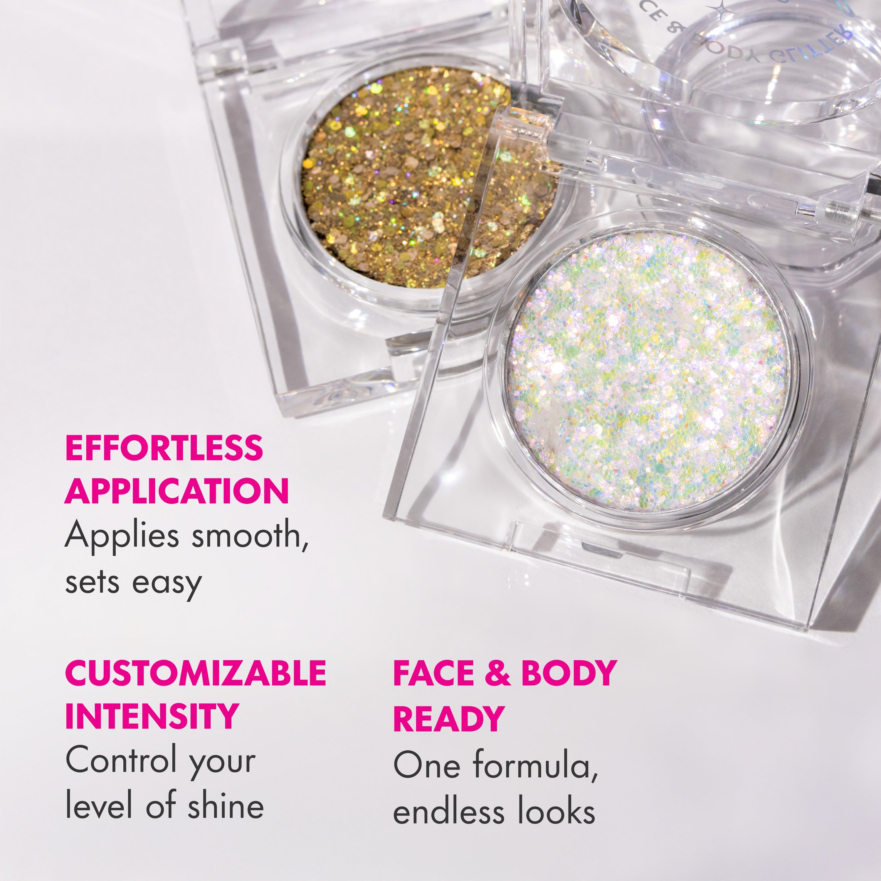 L.A. Girl Dazzling Duo Palette paillettes Twilight & Twinkles