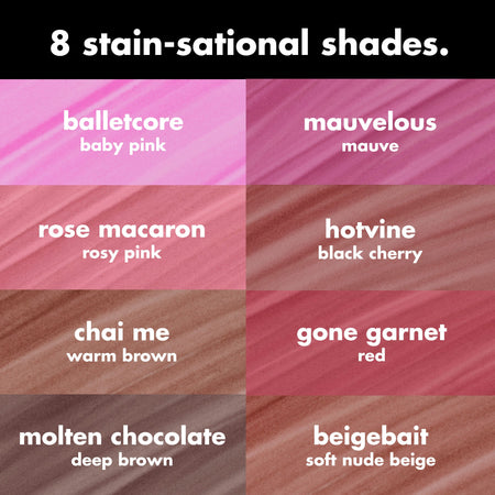 e.l.f. Main Stain feutre à lèvres black cherry cerise noire
