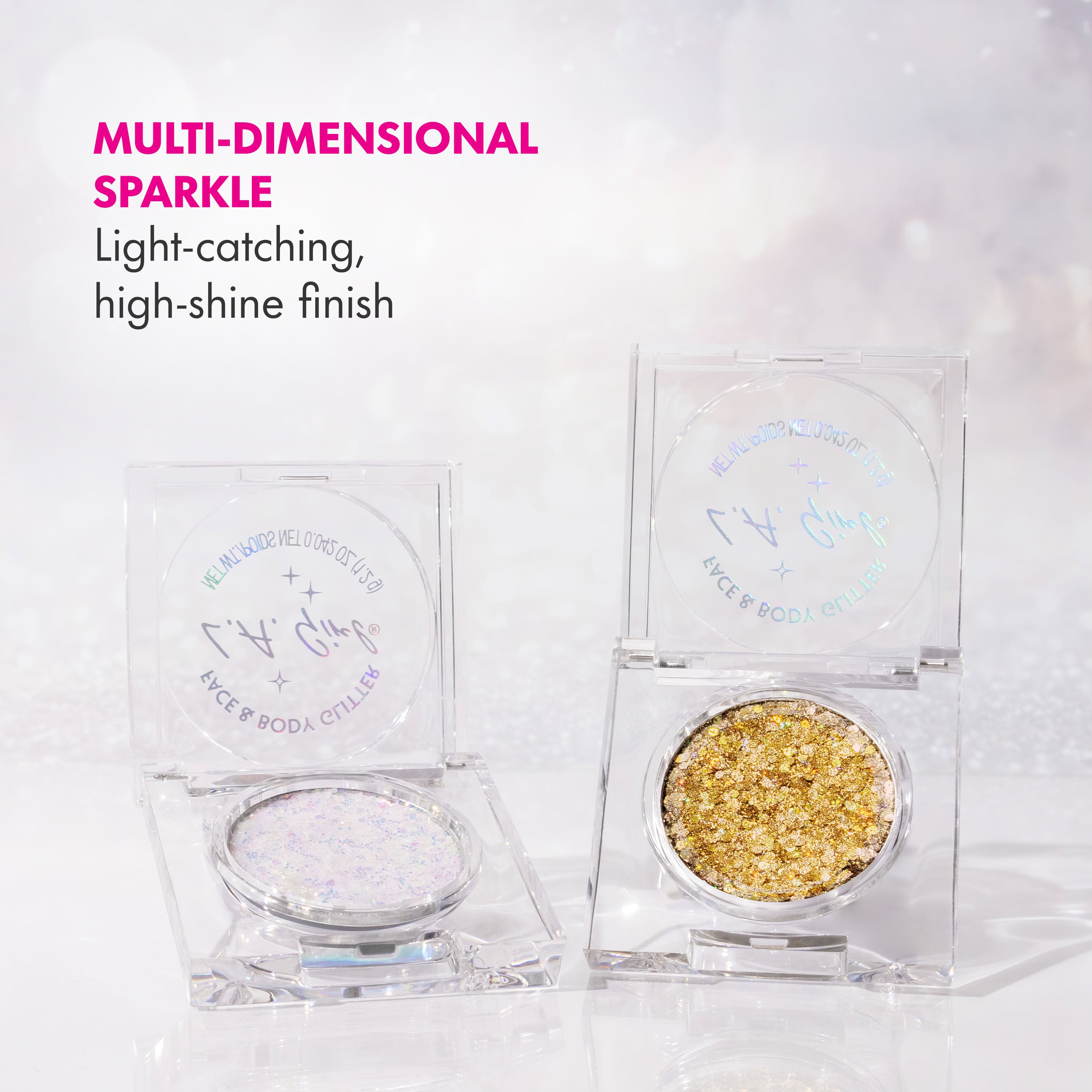 L.A. Girl Dazzling Duo Palette paillettes Twilight & Twinkles
