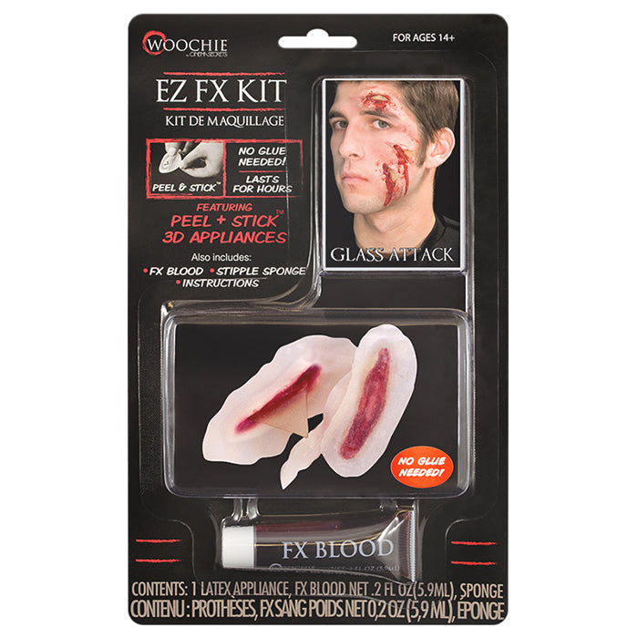 Cinema Secrets Woochie Glass Attack Kit Effets Spéciaux