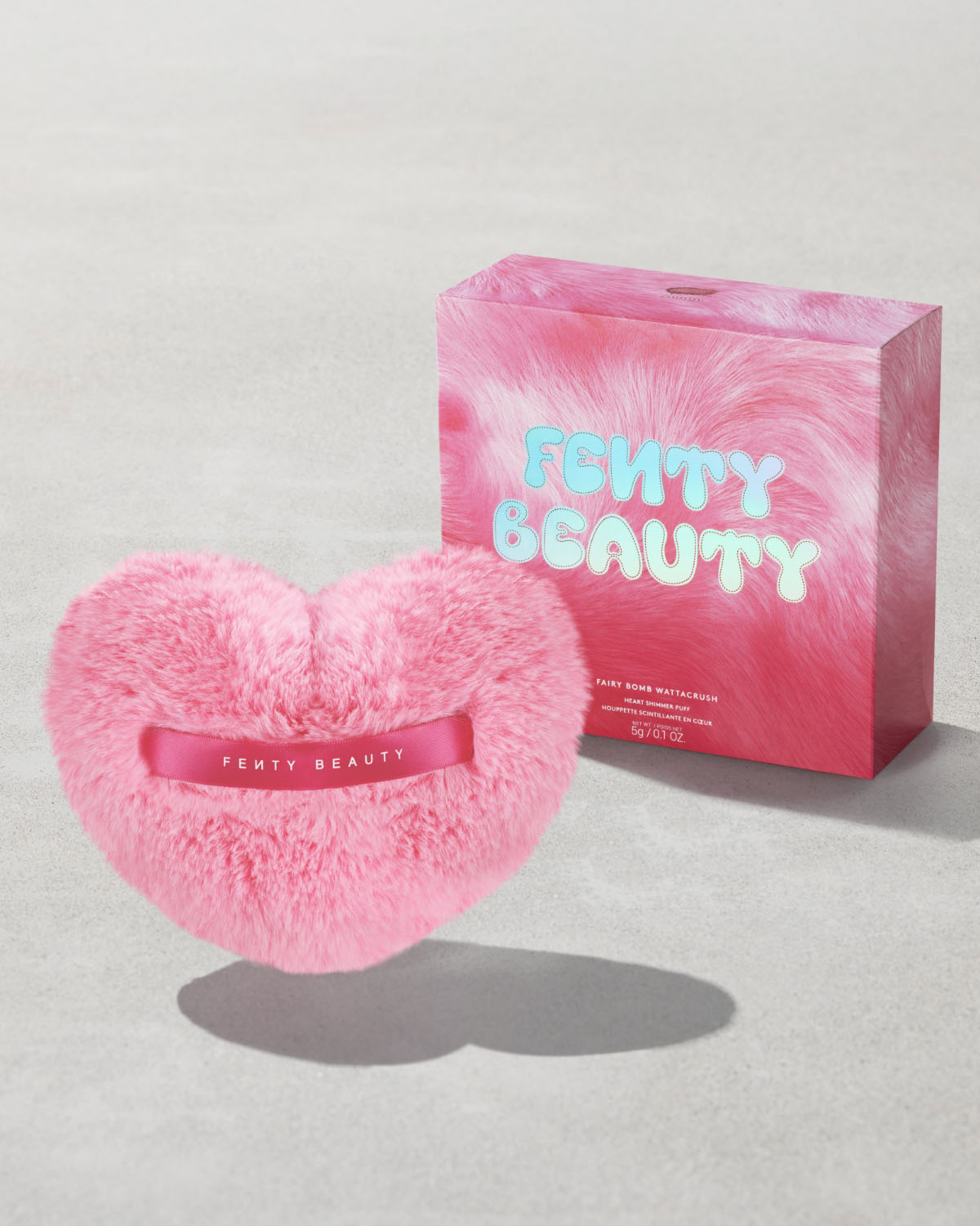 Fenty Beauty Fairy Bomb Houppette Shimmer Corps Rose Vanille