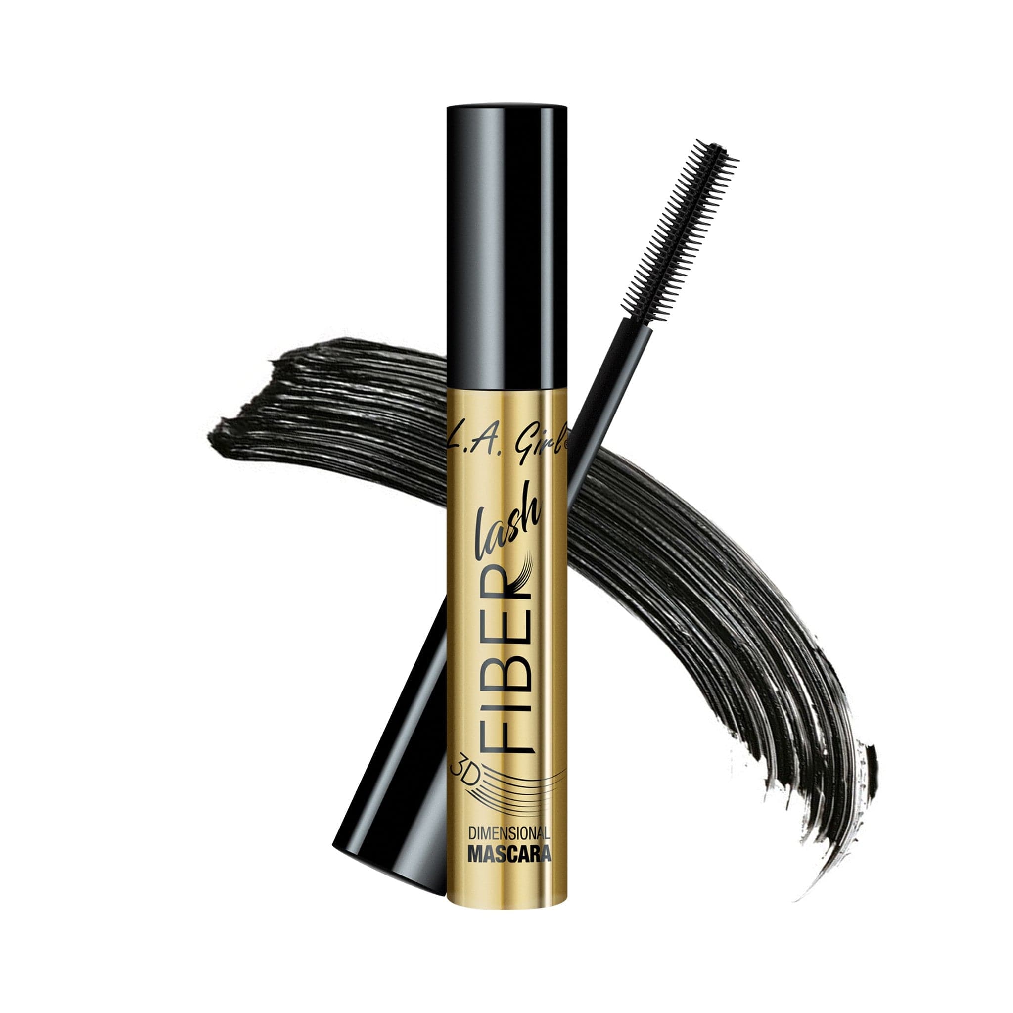 L.A. Girl Fiber Lash Intense Black mascara volume fibres