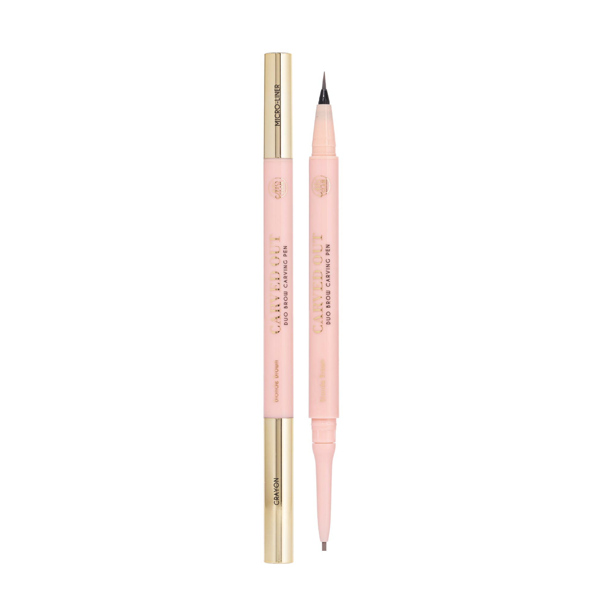 Mrs Glam Carved Out Duo crayon sourcils 2-en-1 6 teintes