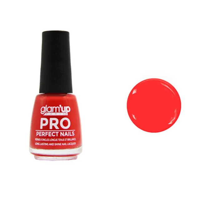 GLAM'UP Les Ongles Vernis XL Pro Effet Glow Life 18 ml brillant