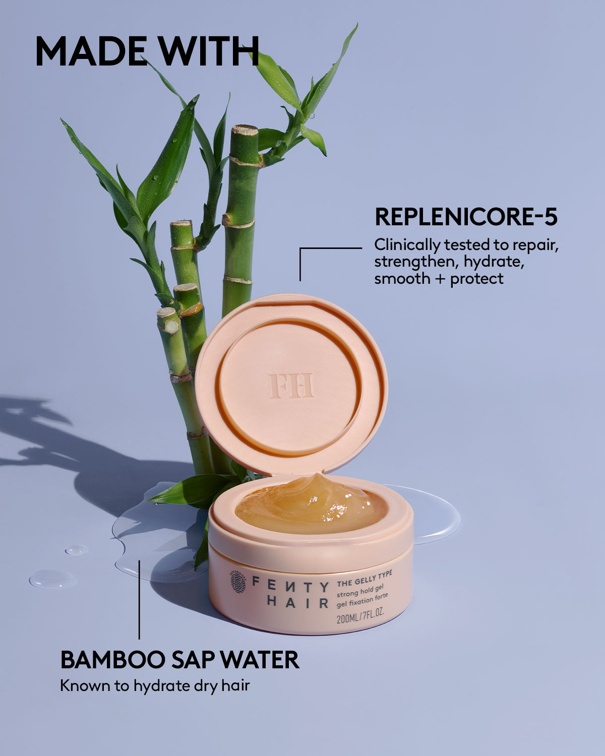Fenty Beauty Hair Stylers The Gelly Type Gel Fixation Forte 200 ml