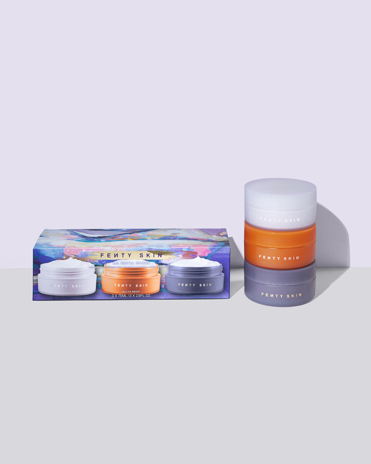 Fenty Lil Butta Dropz crème corps pailletée mini trio