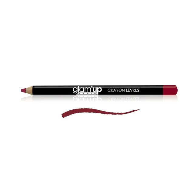 Glam'Up Les Lèvres crayon lèvres Bordeaux N°1 tracé précis