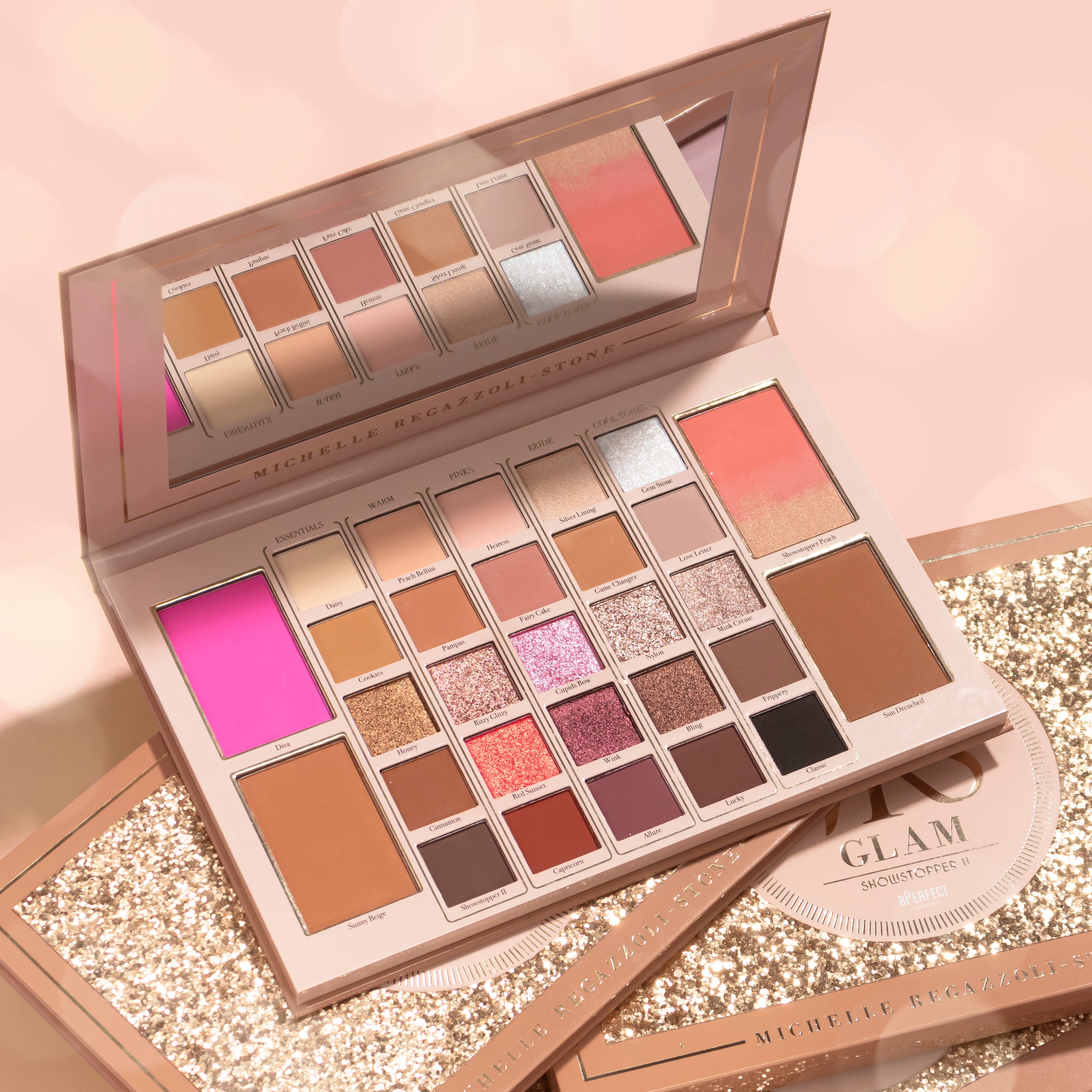 Be Perfect Mrs Glam Showstopper II palette yeux 25 fards