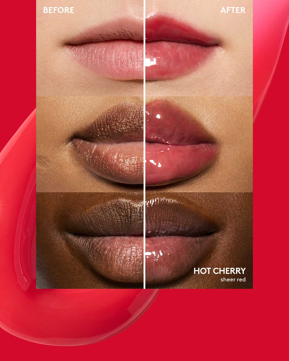 Fenty Beauty Gloss Bomb Heat Luminizer Gloss Hot Cherry 9 mL repulpant