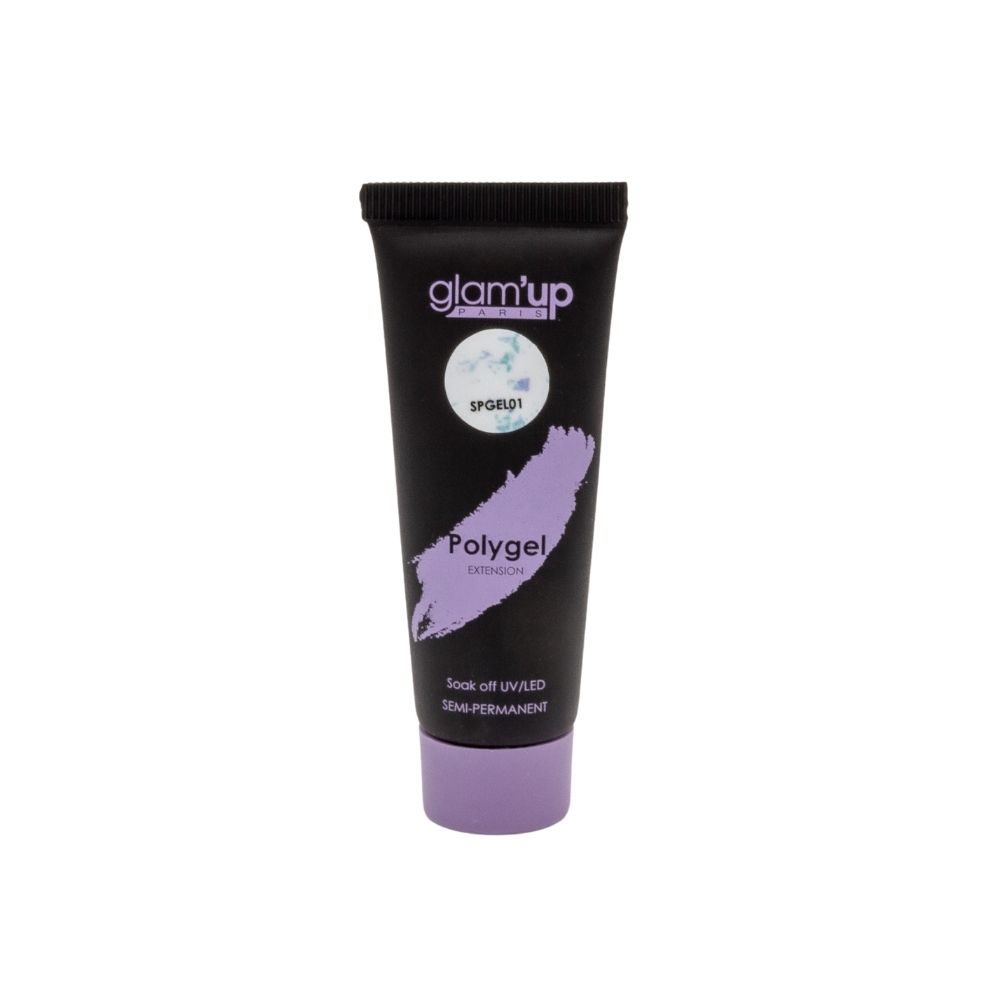 GLAM'UP Les Ongles Poly Gel Semi-Permanent Paillettes AB