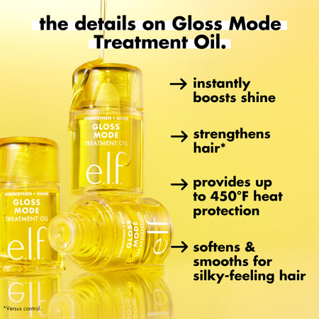 E.L.F. Hair Gloss Mode Huile Brillance Vanille Pivoine