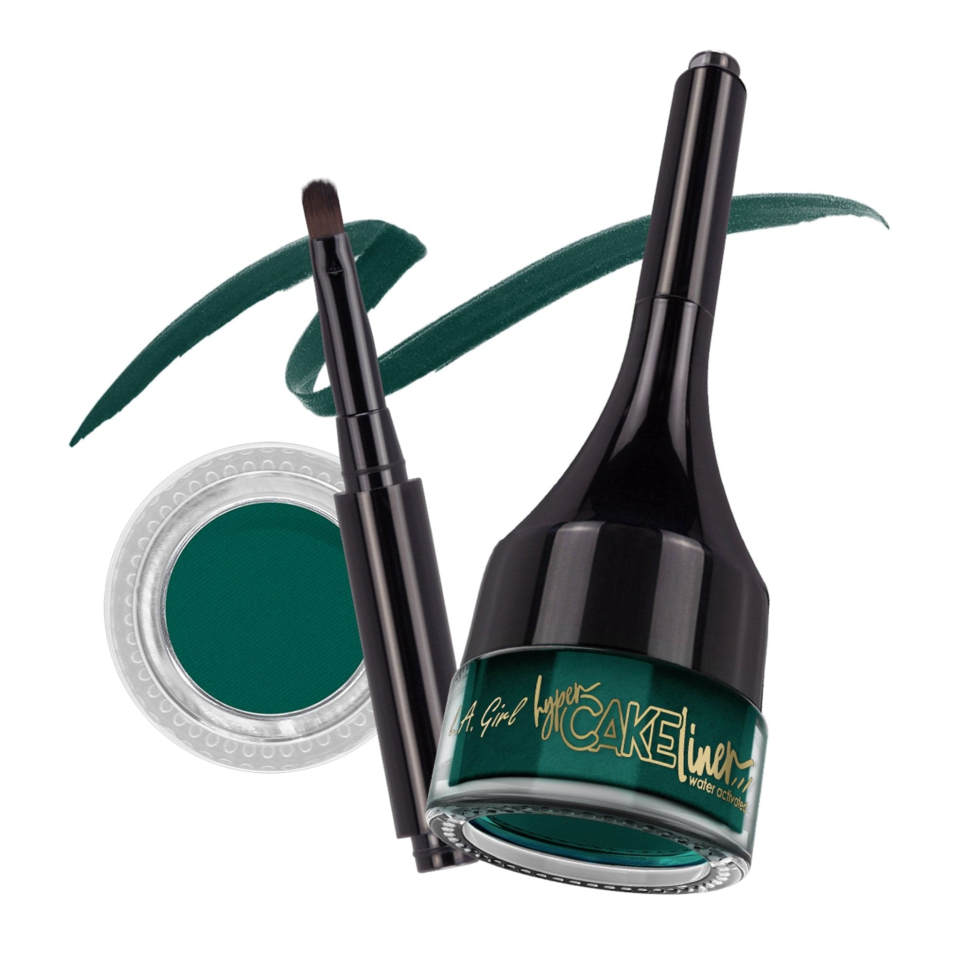 L.A. Girl Eyeliner Hyper Cake liner yeux Smoked Out Black GPP21