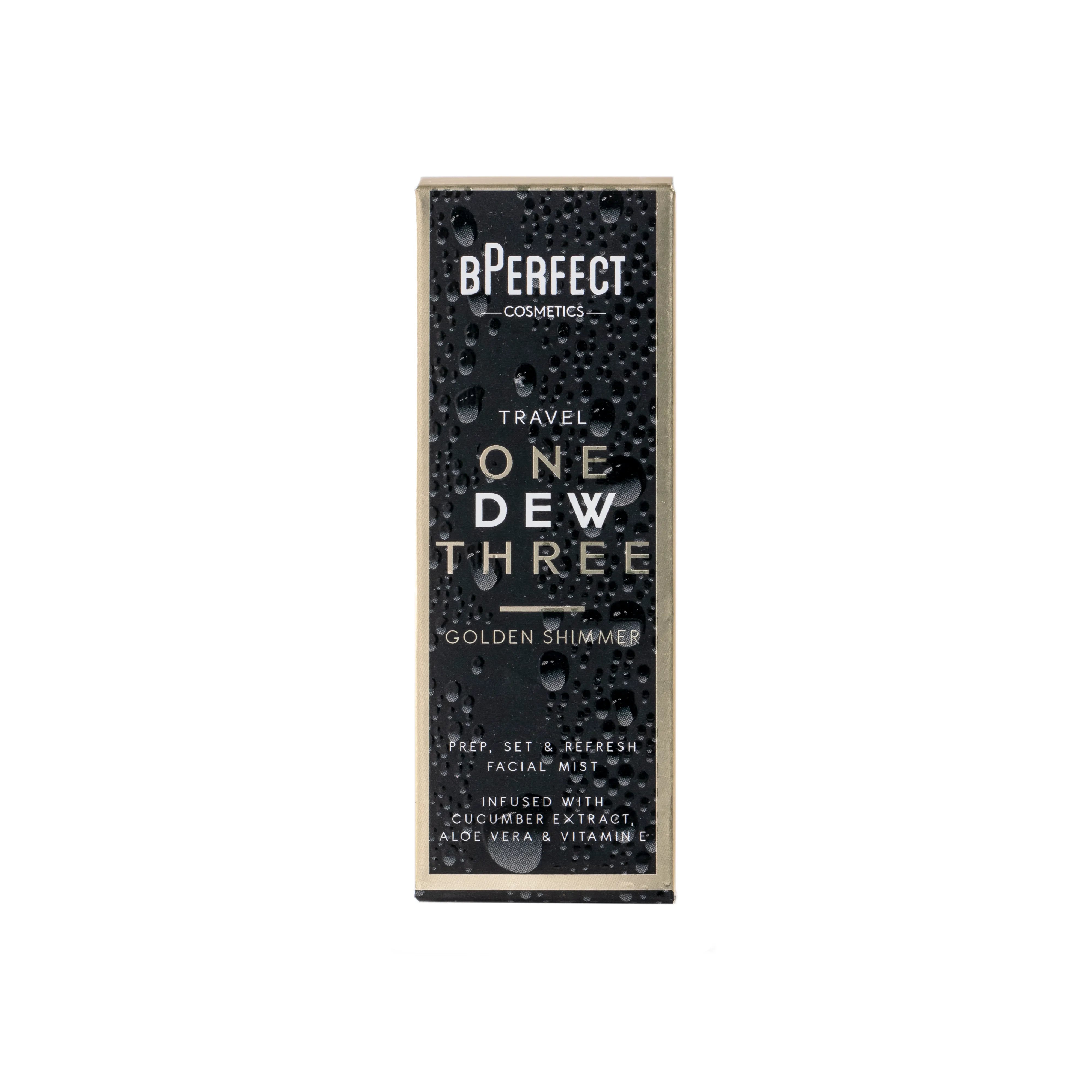 Be Perfect One Dew Three Shimmer Setting Spray fixateur 30 ml