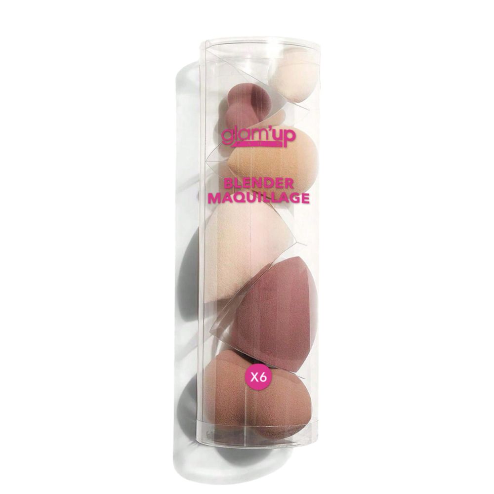 GLAM'UP Accessoires Kit 6 Blenders application précise