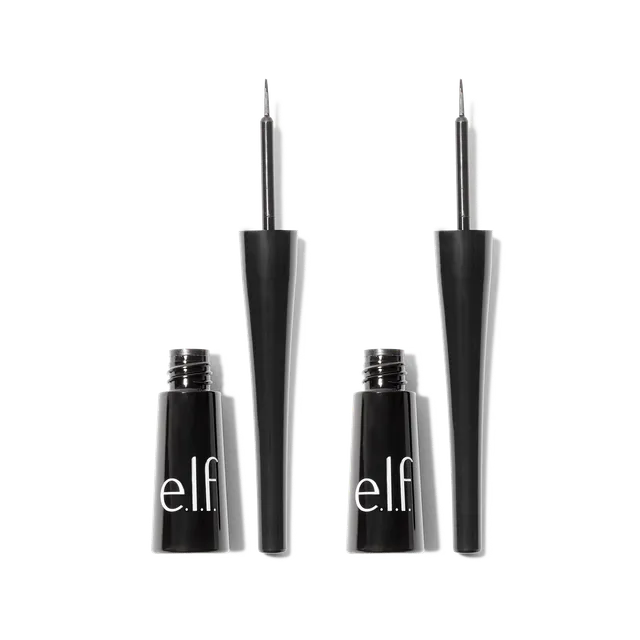 E.L.F. Expert Liquid Liner Eyeliner liquide noir lot de 2