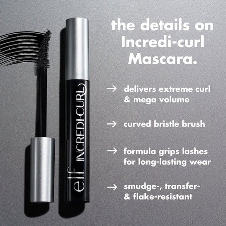E.L.F. Incredi-curl mascara noir volume courbe
