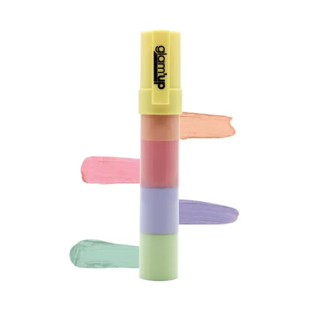 GLAM'UP stick correcteur teint 4 couleurs couvrance