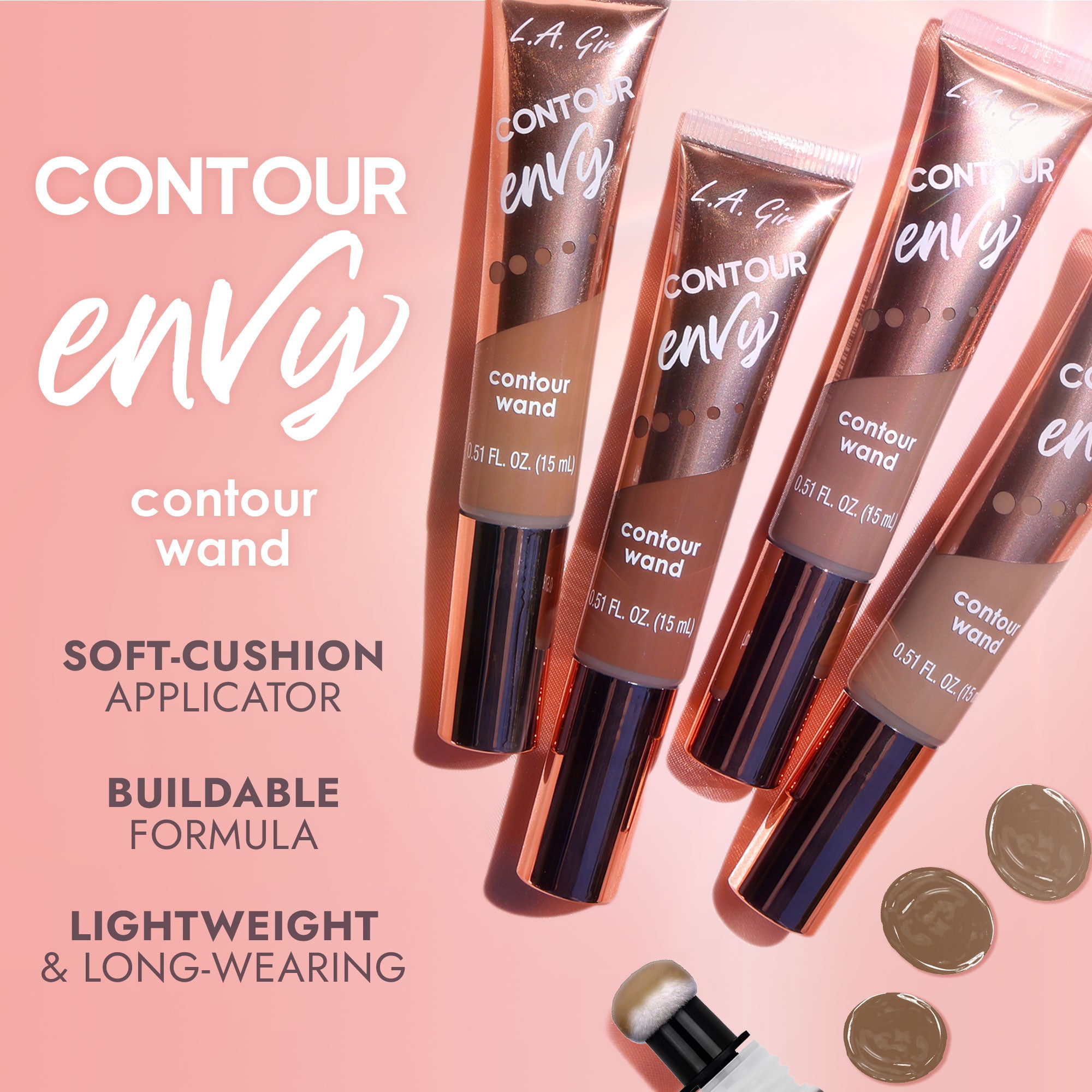 L.A. Girl Contour Envy GBL597 stick contour Beach Babe sculptant