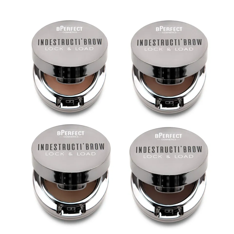 BPerfect IndestructiBrow Kit Sourcils Poudre Pomade 4 Teintes