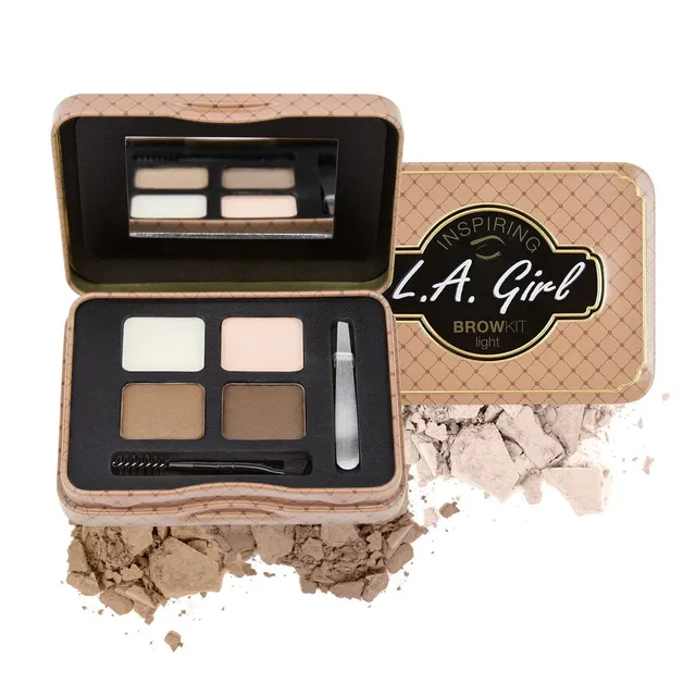 L.A. Girl Eyebrow Kit Inspiring GES341 Light and Bright
