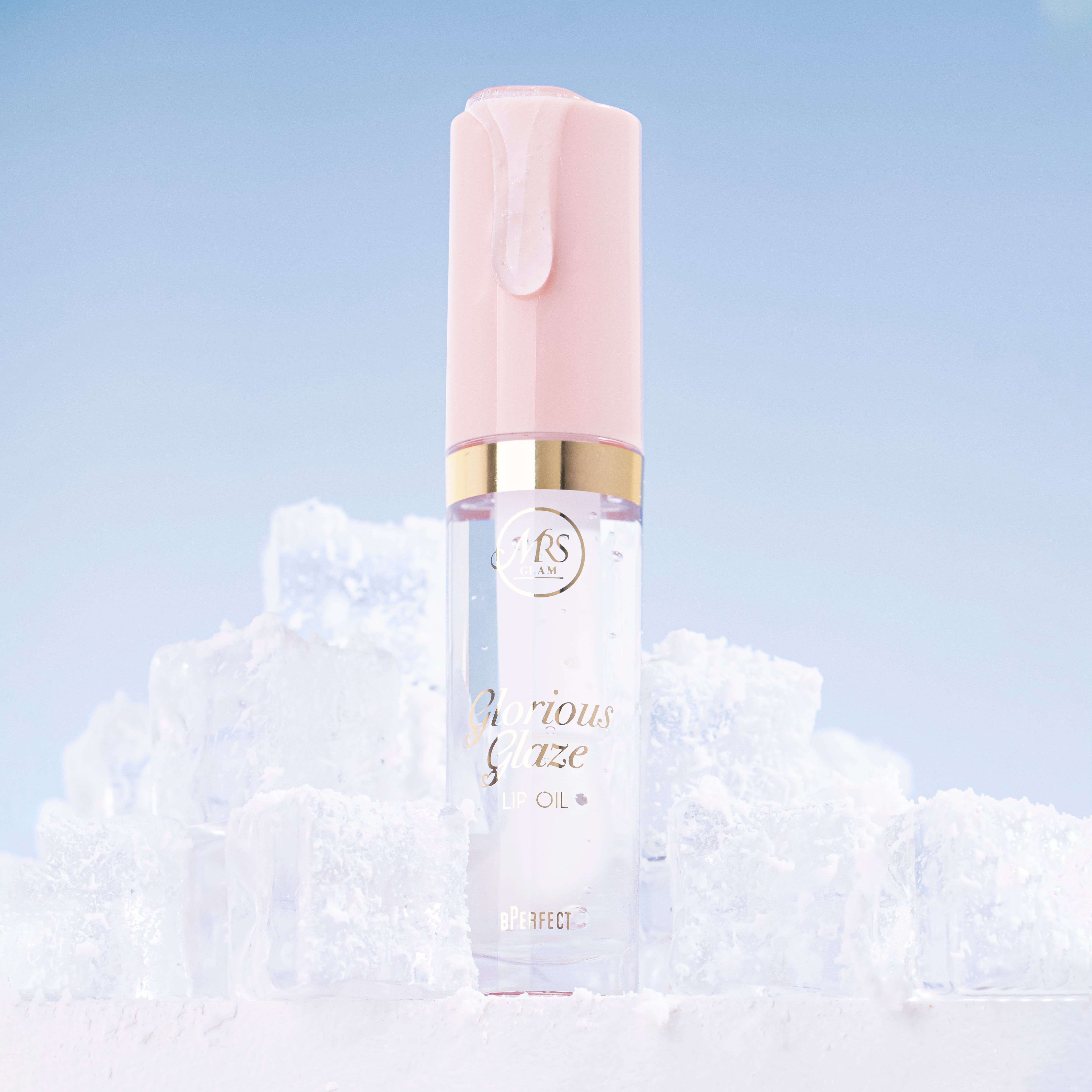 Mrs Glam Glorious Glaze trio huiles lèvres 3 teintes brillant
