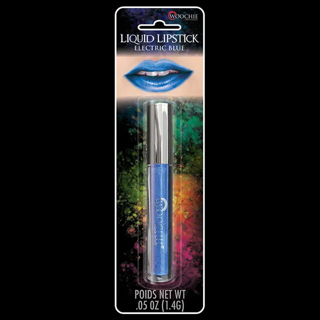 Cinema Secrets Woochie Electric Blue gloss métallique lèvres