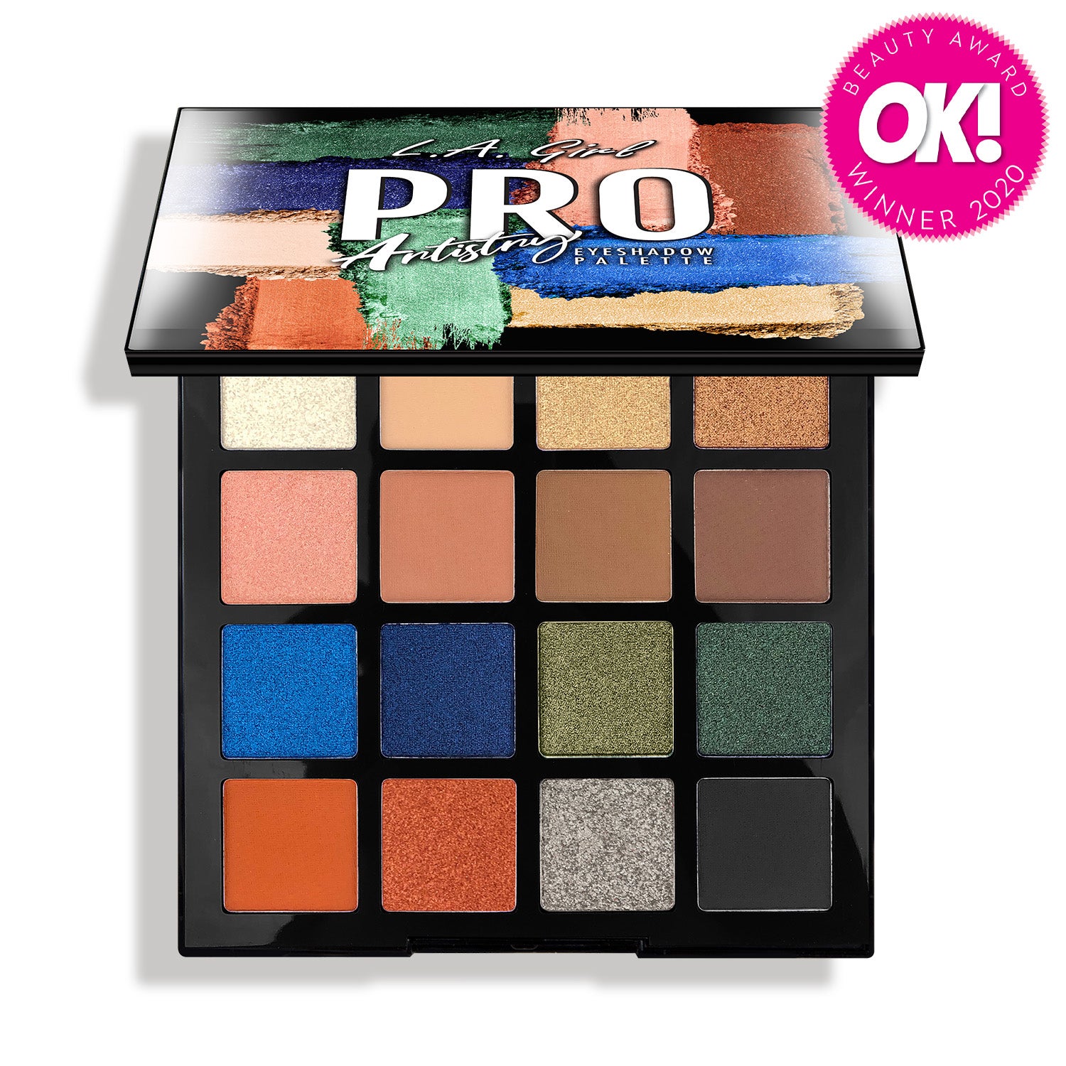 L.A. Girl Eyeshadow Palette PRO GES431 Artistry 16 Fards