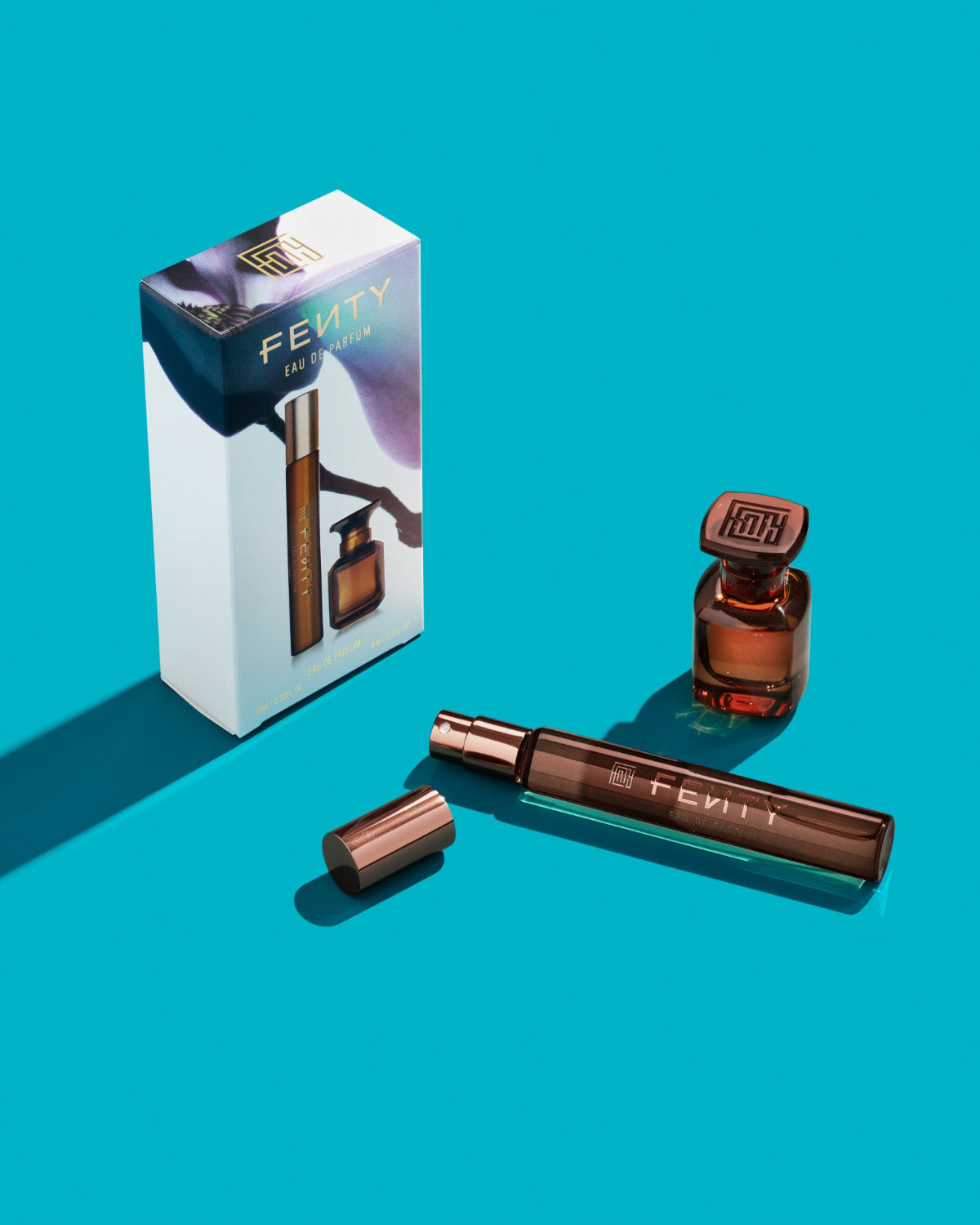 Fenty Beauty Eau de Parfum coffret 10ml + 6ml floral épicé