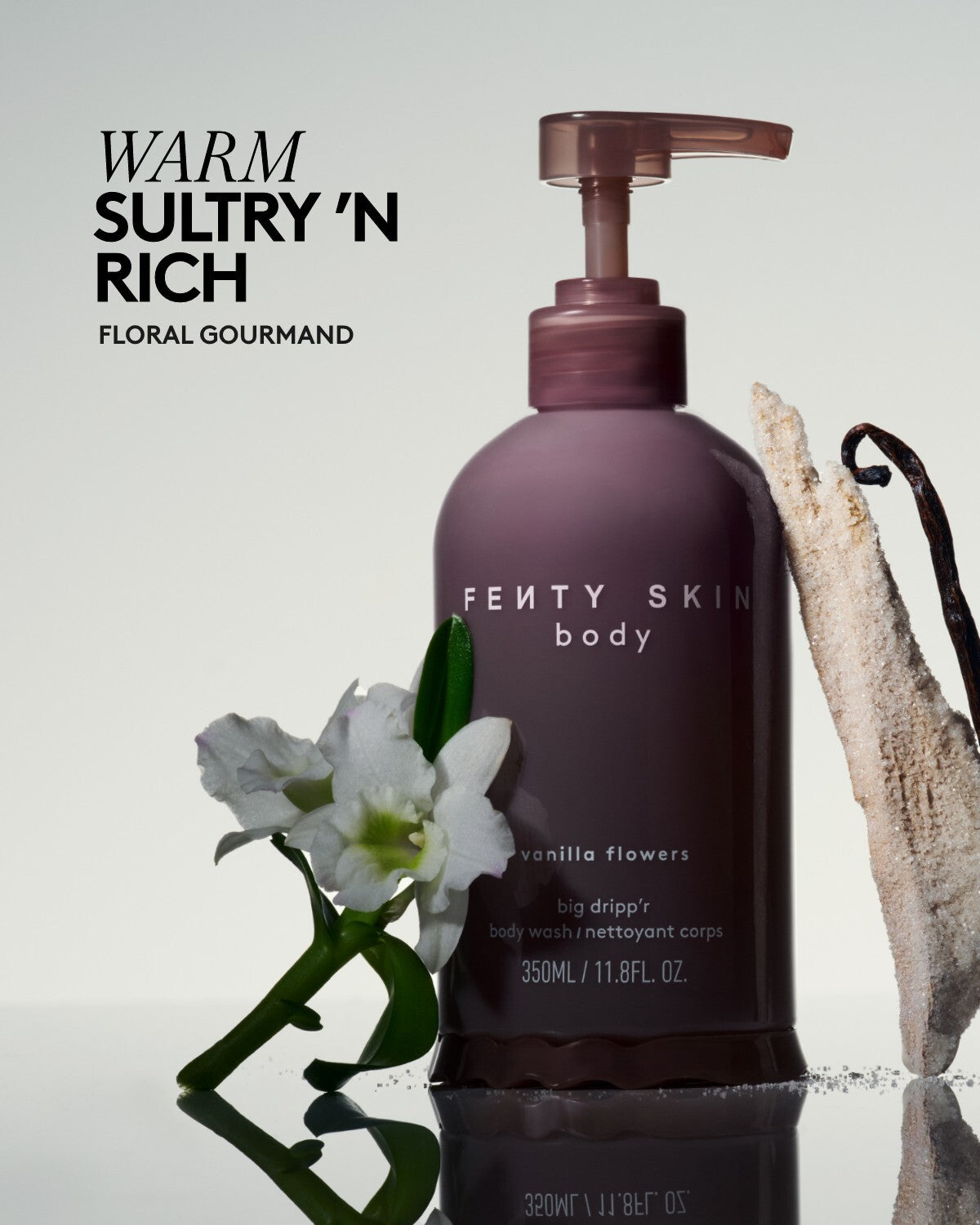 Fenty Beauty Big Dripp'r gel douche Vanilla Flowers corps parfum vanille