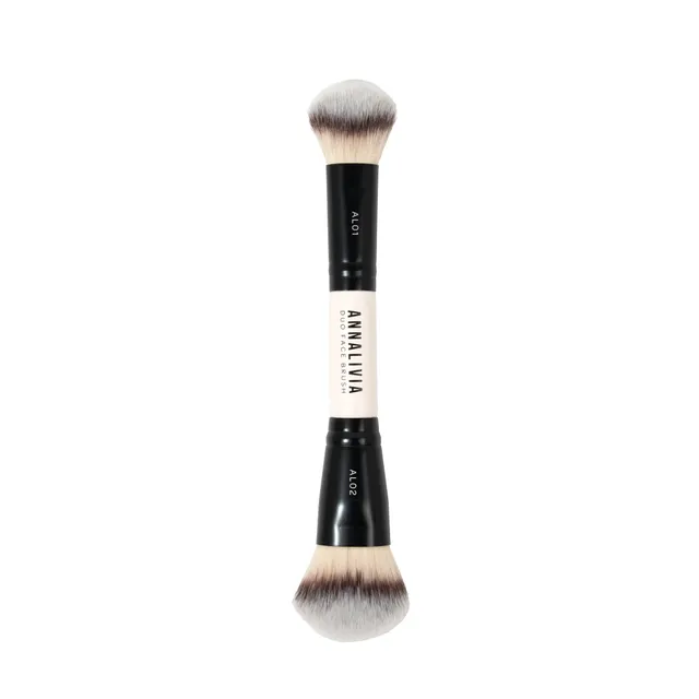 BPerfect x Annalivia Duo Face Brush pinceau visage double