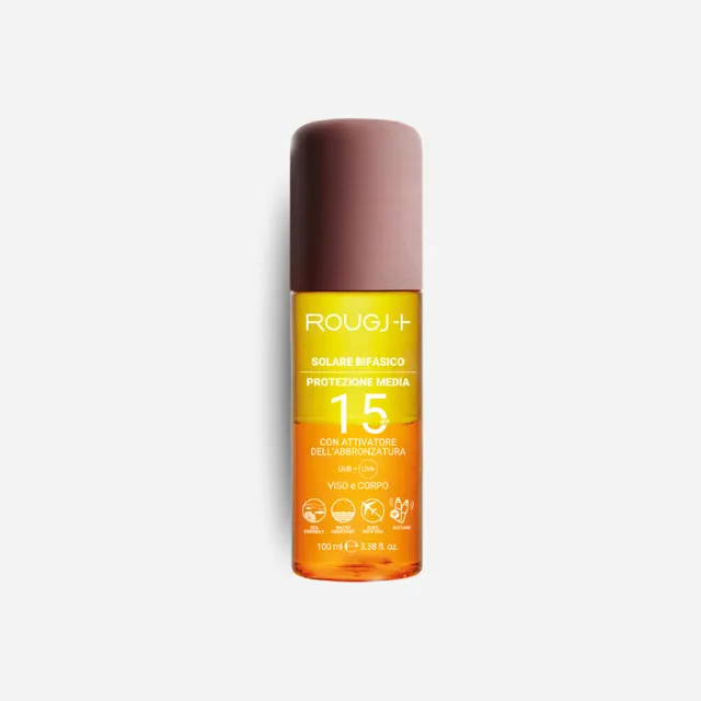 Etoile Solaire Bifasique SPF15 100 ml bronzage coco