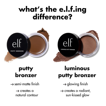 E.L.F. Luminous Putty Bronzer poudre bronzante lumineuse