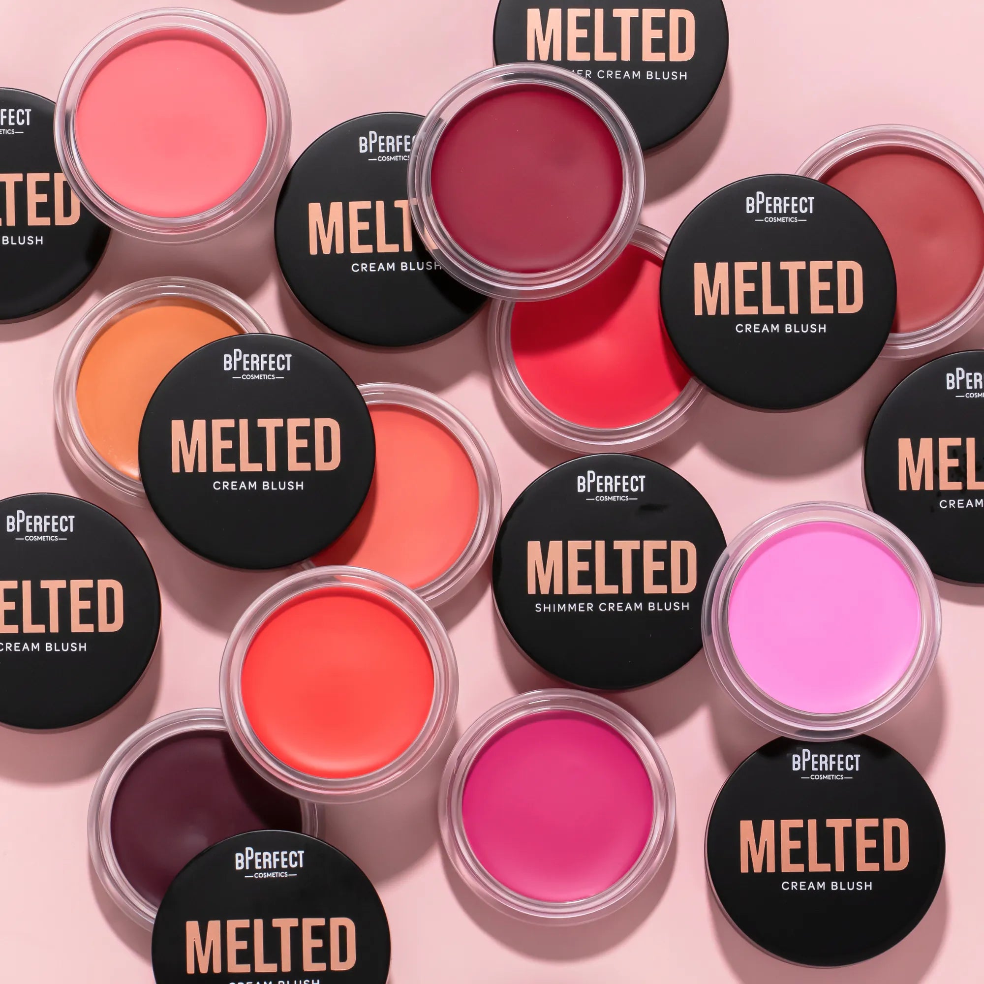 BPerfect Melted Cream Blush fard joues Fiery Rose 7,5 g