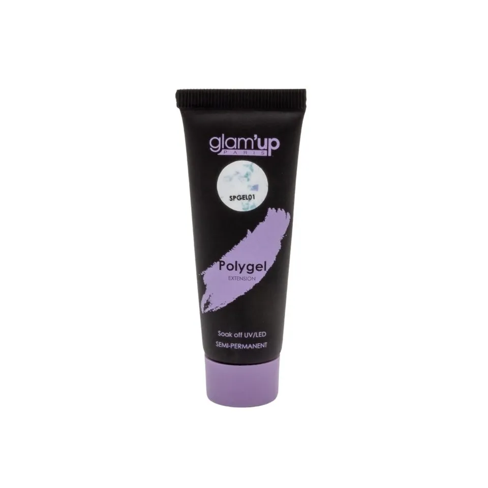 GLAM'UP Les Ongles Poly Gel Semi-Permanent Paillettes AB