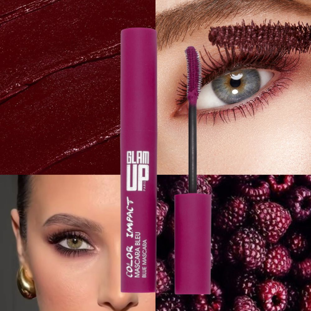 GLAM'UP Le Regard Mascara Burgundy mascara volume longueur bordeaux