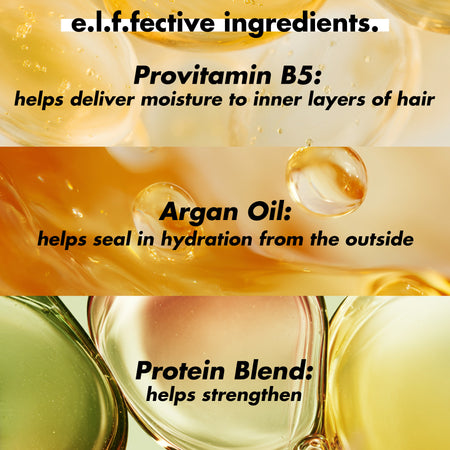 E.L.F Hair Never Thirsty après-shampooing hydratant