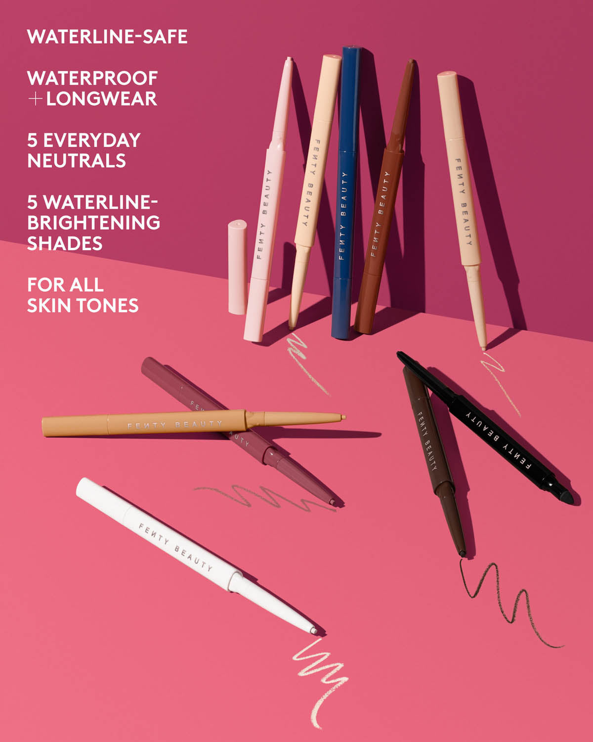Fenty Beauty Bold Eye Essentials coffret yeux mascara eyeliner fard