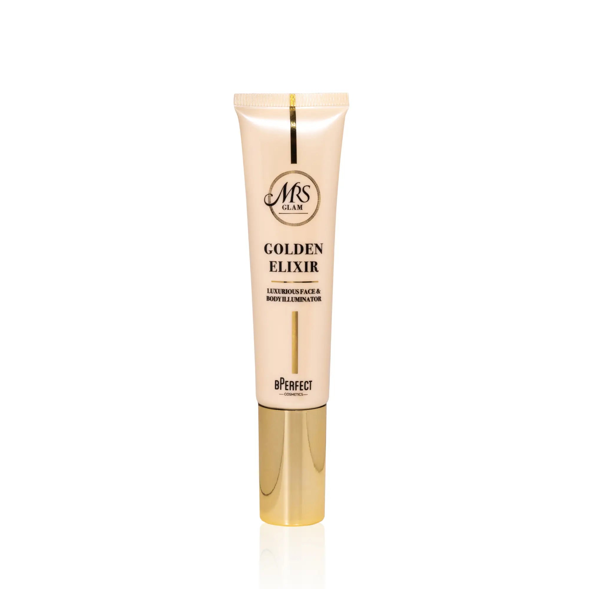 Mrs Glam Golden Elixir illuminateur visage corps 35ml