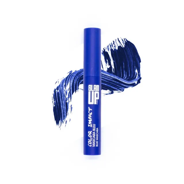 GLAM'UP Le Regard Mascara Bleu électrique volume longueur