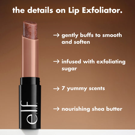 E.L.F. Lip Exfoliator Gommage Lèvres Sucre Brun Hydratant