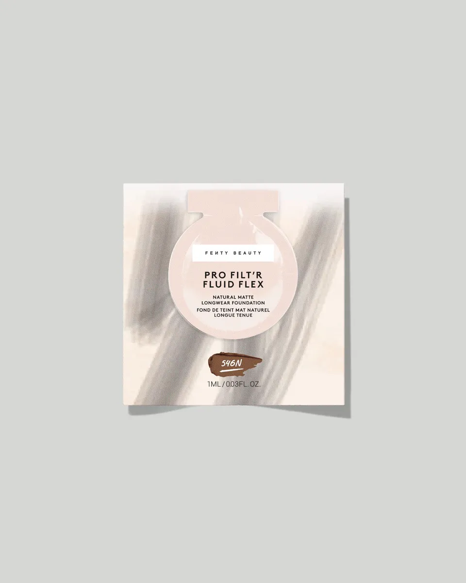 Fenty Beauty Pro Filt'r fond de teint 546N échantillon teint unifié