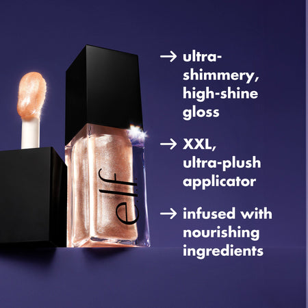 e.l.f. Glow Reviver Quad Goals coffret 4 huiles à lèvres