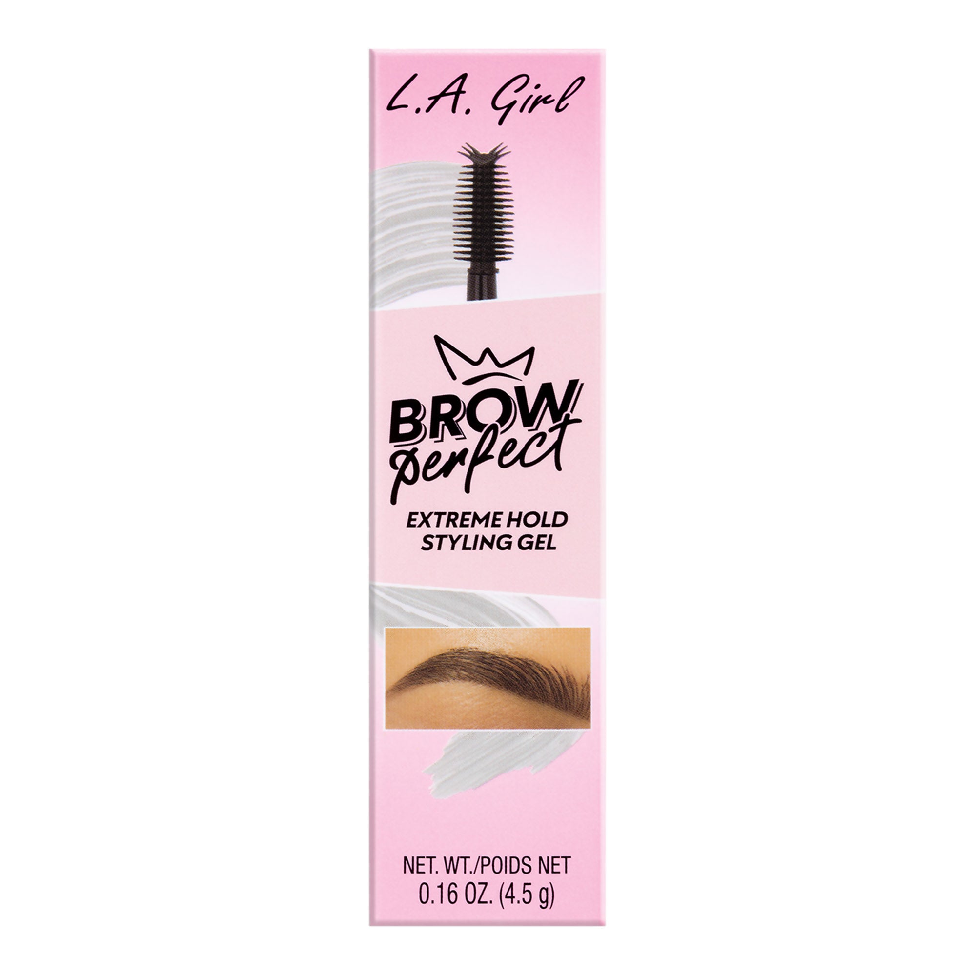 L.A. Girl Brow Perfect GBG389 Gel Clear fixation forte